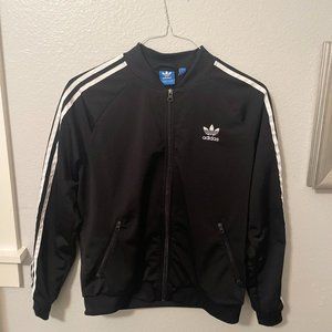 Black and White Adidas Jacket